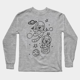 Cats in space Long Sleeve T-Shirt